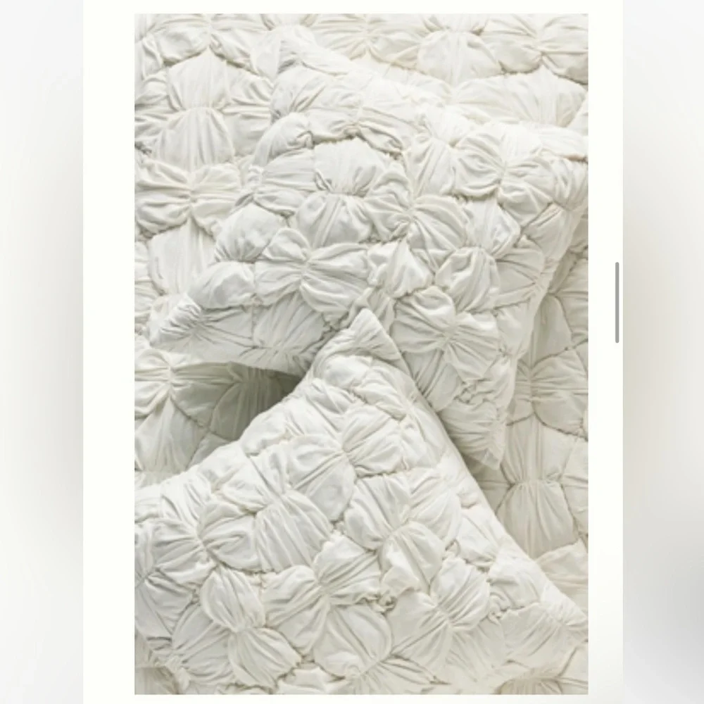 CONSTANCE COTTON JERSEY CLOUD EURO SHAM Style No. 4540H545AG Ivory EURO Sham